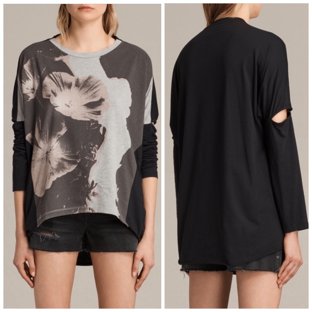 All Saints Tee Reality Wave